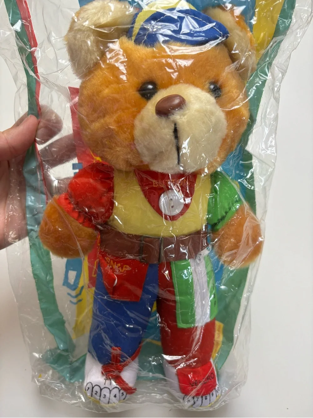Dress Me Bear Educational Teach Me Gary Charles Stuffed‎ Plush 12